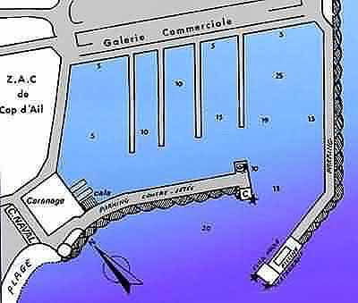 ������ Port de Cap d�Ail.