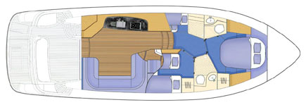 Моторная яхта Sealine F42/5