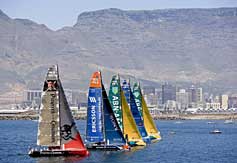 Yachts in Cape Town