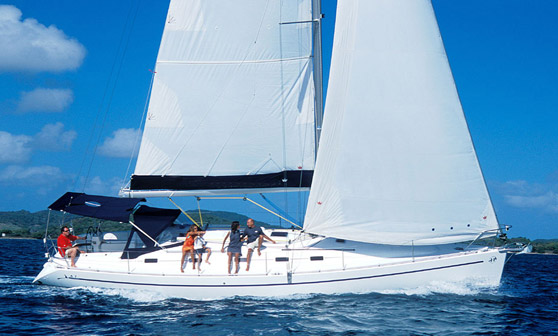 ������� �������� ���� Harmony 47 �.�. Groupe Poncin yachts.