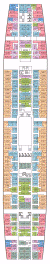 QUEEN ELIZABETH 2 Five Deck