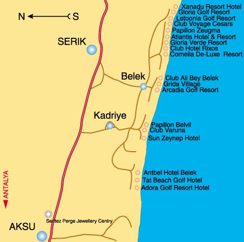 ����� � ������ (Turkey). ����� ������� ����� (Belek). ������������ ������