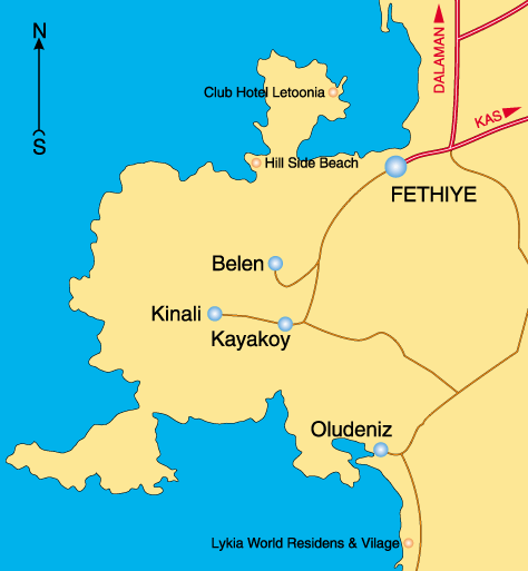 ����� � ������ (Turkey). ����� ������� ������ (Fethiye). ������������ ������