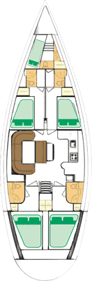 Парусная яхта Ocean Star 51.2