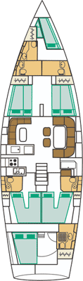 Парусная яхта Ocean Star 60.1
