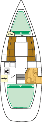 Парусная яхта Oceanis 311