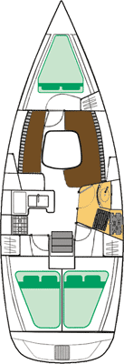 Парусная яхта Oceanis 331