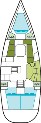 Парусная яхта Oceanis 373