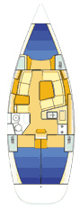 Парусная яхта Sun Odyssey 37